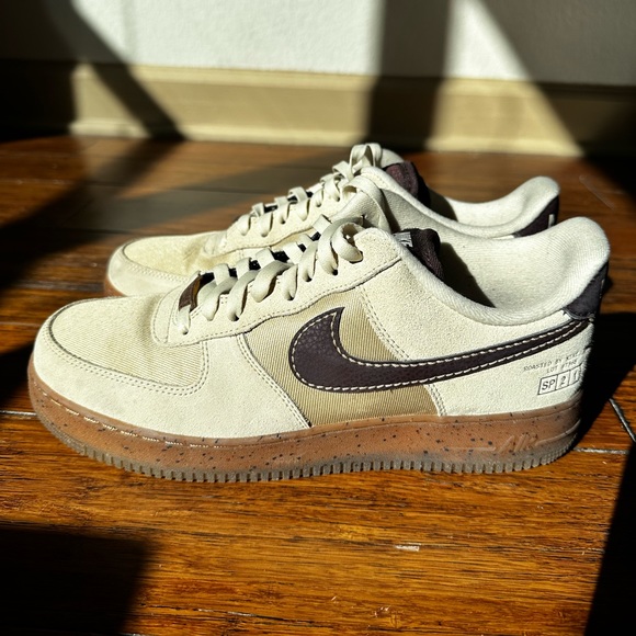 Nike Other - Nike Air Force 1 low coffee